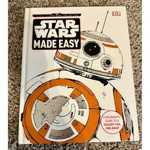 DK Star Wars Made Easy Book Kids Excellent Beginners Guide BB-8 Hardcover
